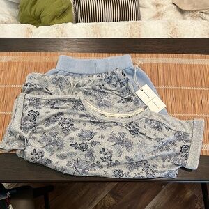 Lucky brand Jammie’s set with knit shorts bonus!